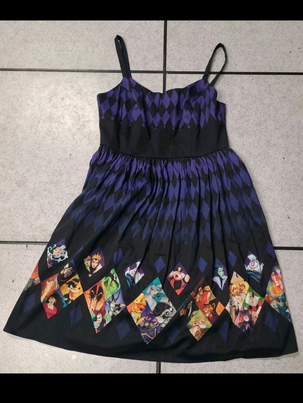 Disney Dress Shop Villains Tank Dress Dapper Days Halloween Good to be Bad - 1X - Picture 1 of 9